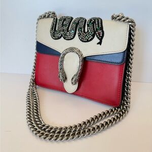 Gucci Mini Dionysus snake embellished crossbody on chain